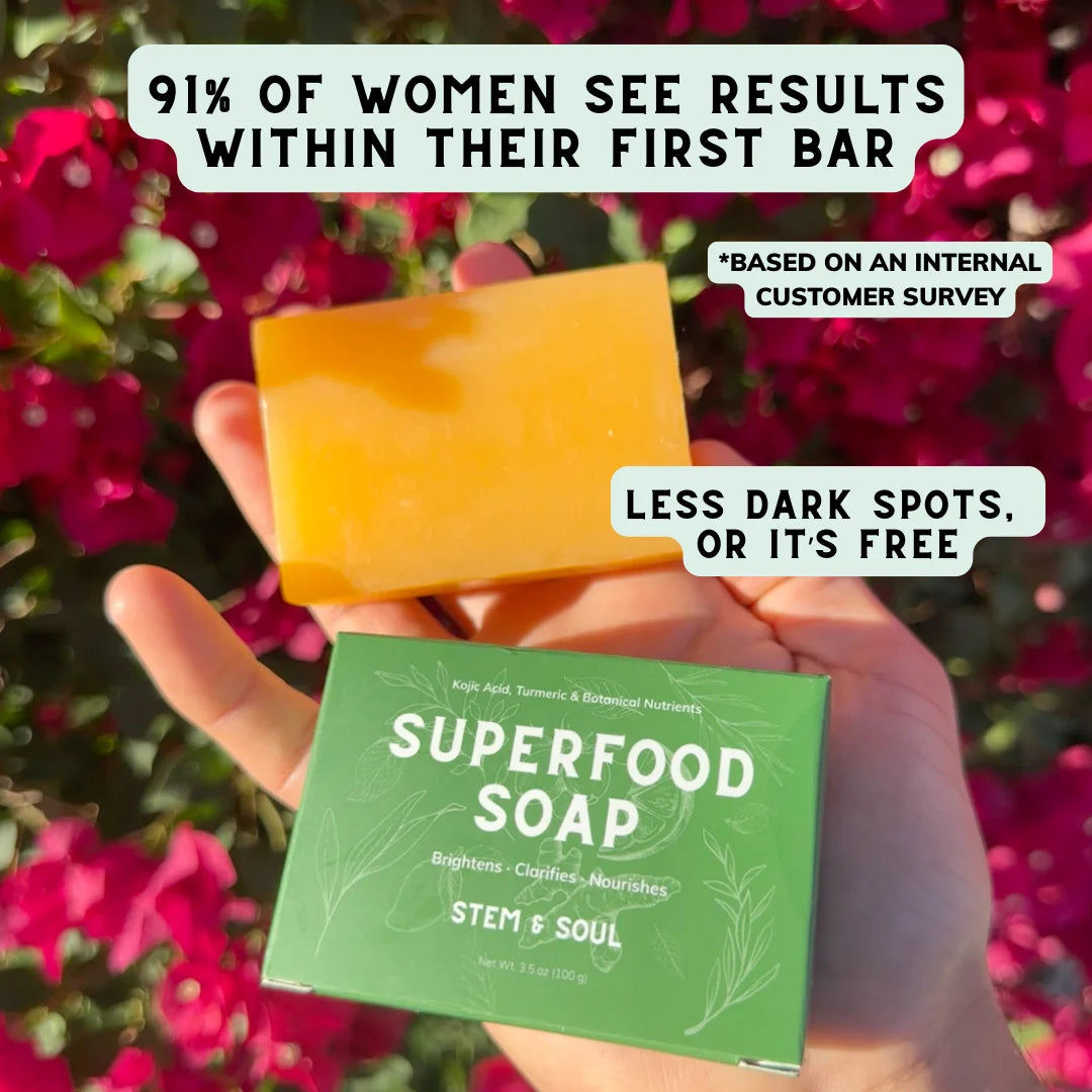 Superfood Soap Bar For Dark Spots